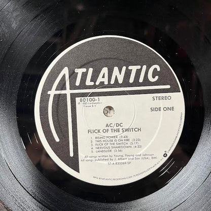 Flick Of The Switch (VINYL) | Very Good Plus (VG+) Excellent (EX)