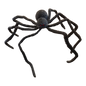 Huge Grey Fabric Spider - 47 Inches