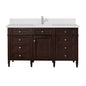 Brittany 60" Single Vanity Cabinet