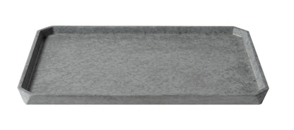ALFI brand  ABCO1023 7 Piece Solid Concrete Gray Matte Bathroom Accessory Set