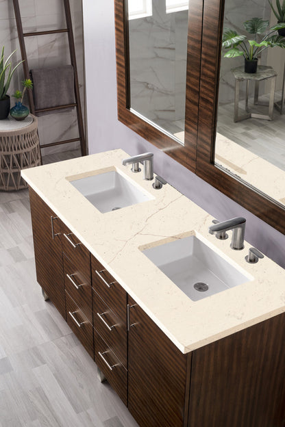 Metropolitan 60" Double Vanity Cabinet