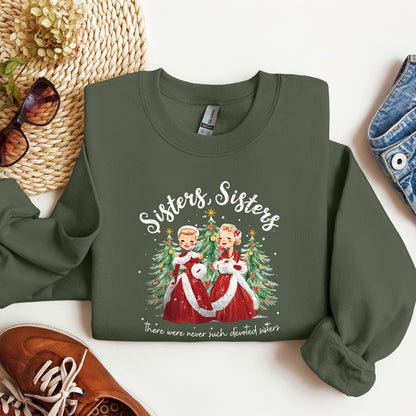 Sisters, White Christmas, Movie, Sweatshirt, Classic, Musical