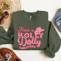 Holly Dolly Christmas, Country Music, Christmas Sweatshirt