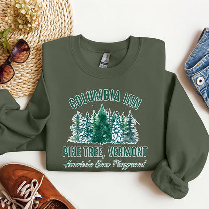 Columbia Inn, White Christmas Movie, Sweatshirt, Classic, Musical