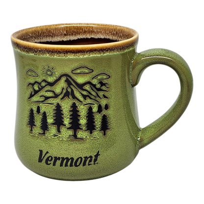 Vermont Green Mountains Mug - Olive