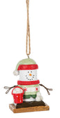 S’mores Buddy Snowball Fight Ornament