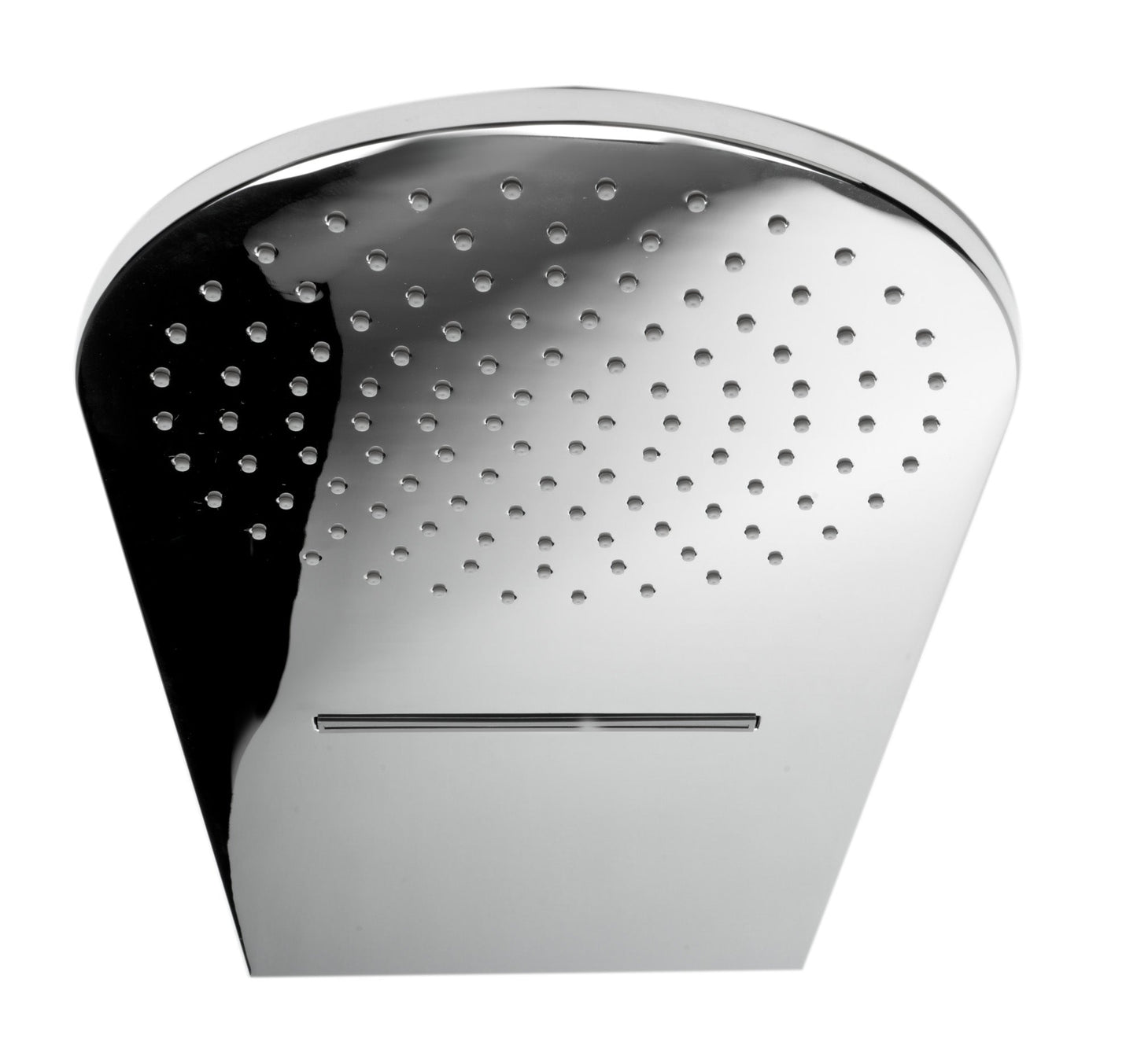 ALFI brand RAIN10RW 10" Wall-Mounted Square Waterfall Rain Shower Head
