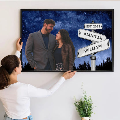 Custom Photo I Still Fall In Love With You Everyday - Personalized Poster/Canvas - Gift For Her/Him, Husband/Wife, Couples on Anniversary, Valentine's Day