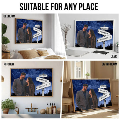 Custom Photo I Still Fall In Love With You Everyday - Personalized Poster/Canvas - Gift For Her/Him, Husband/Wife, Couples on Anniversary, Valentine's Day