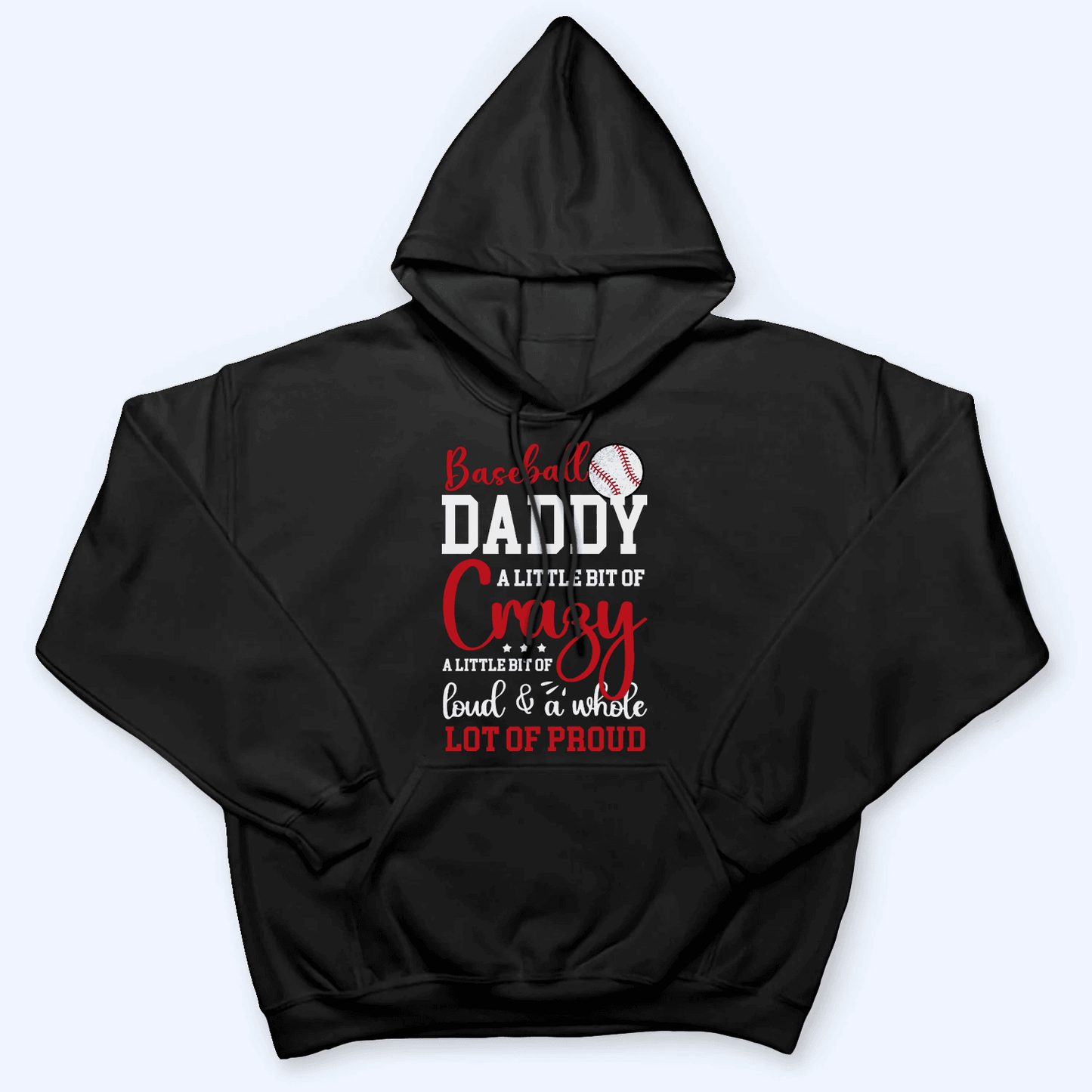 Crazy, Loud & Proud Sport Grandma - Personalized Custom T Shirt - Birthday, Loving, Funny Gift for Grandma/Nana/Mimi, Mom, Wife, Grandparent