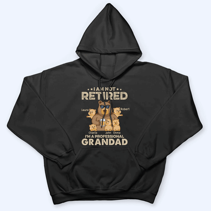 I'm A Professional Grandpa - Personalized Custom T Shirt - Father's Day Gift for Dad, Papa, Grandpa, Daddy, Dada