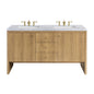 Hudson 60" Double Vanity Cabinet