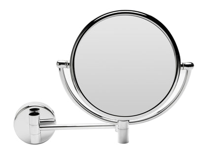ALFI brand ABM8WR 8" Round Wall Mounted 5x Magnify Cosmetic Mirror