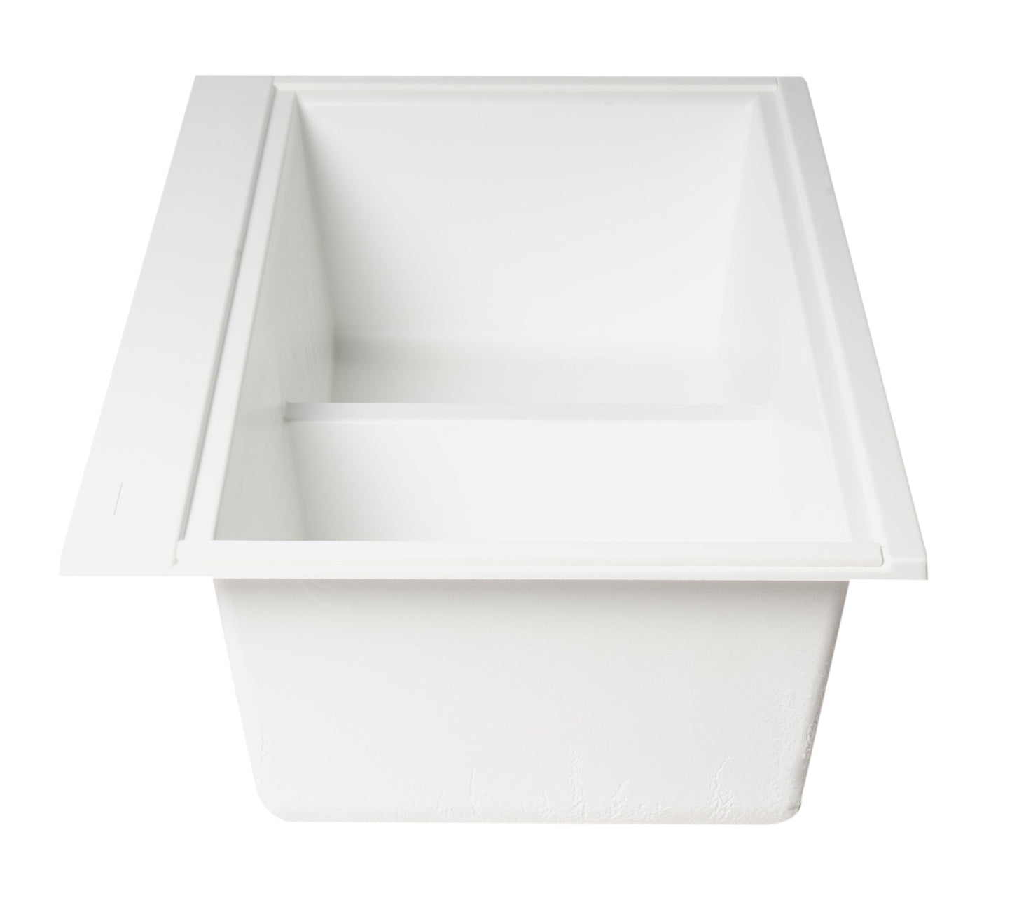 ALFI brand AB3418DBUM 33" Granite Composite Workstation Step Rim Double Bowl Undermount Sink with Accessories