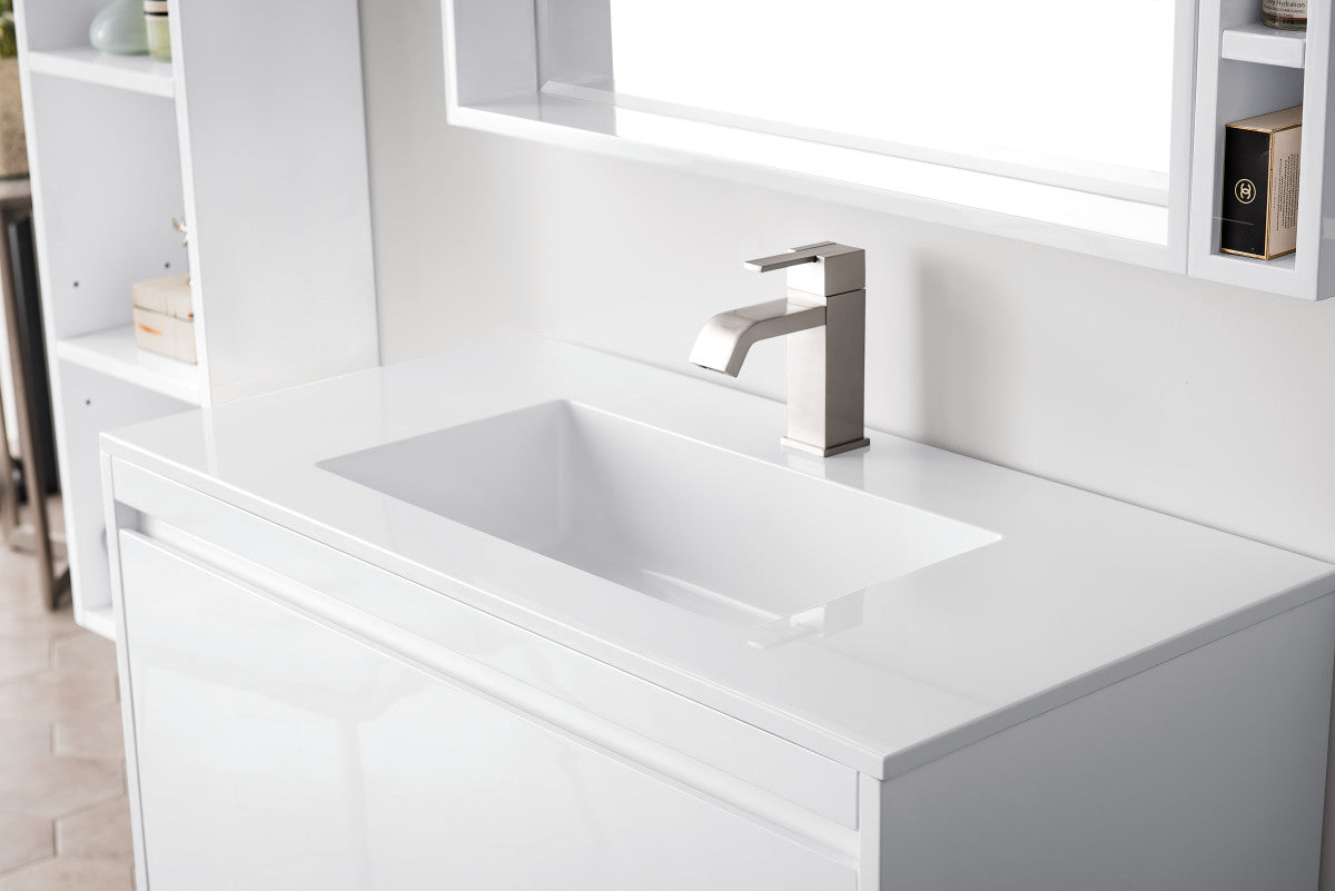 Mantova 35.4" Single Vanity Cabinet