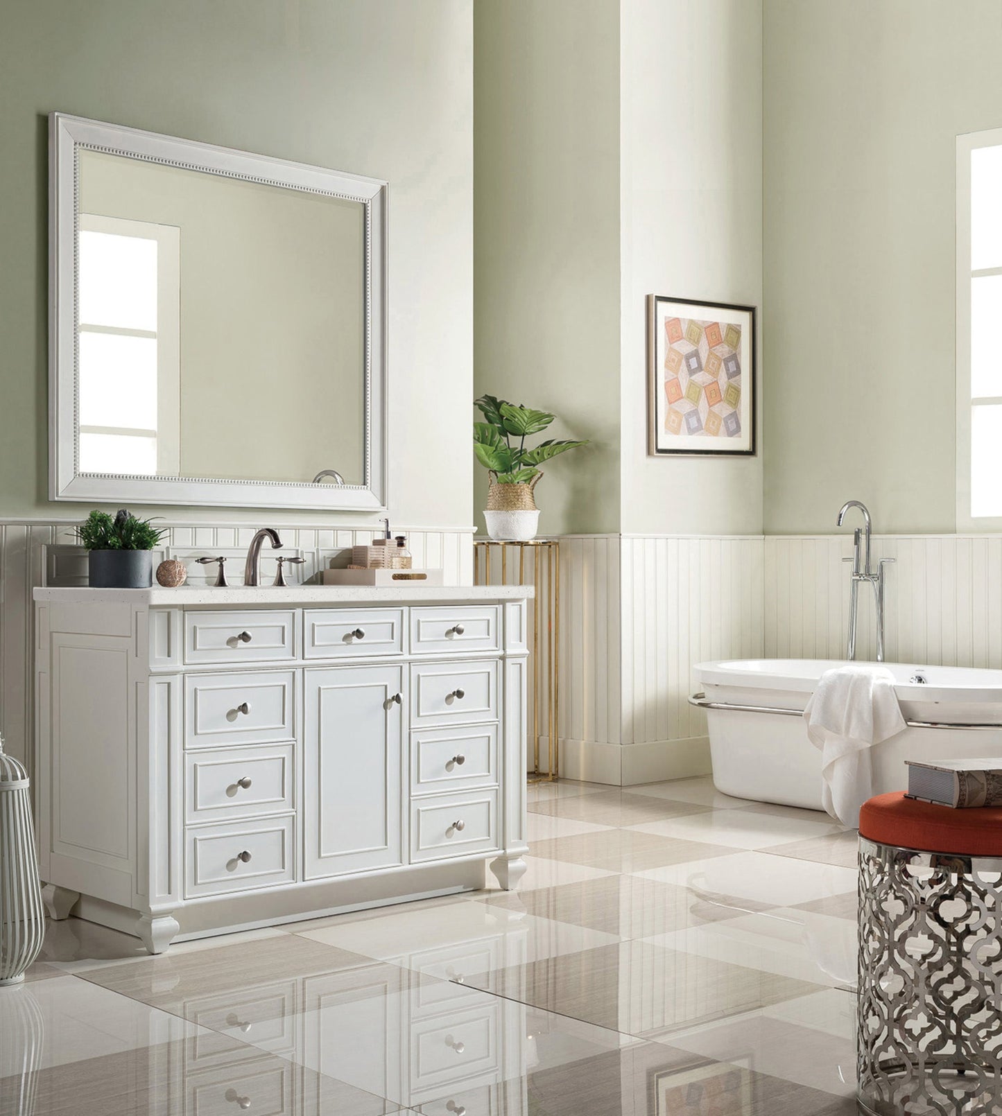 Bristol 48" Single Vanity Cabinet