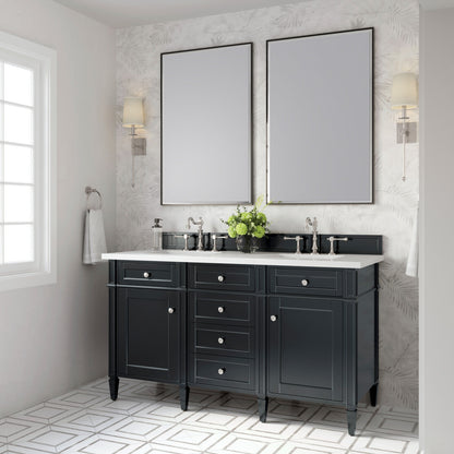 Brittany 60" Double Vanity Cabinet