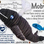 Moby the Whale String Doll Keychain
