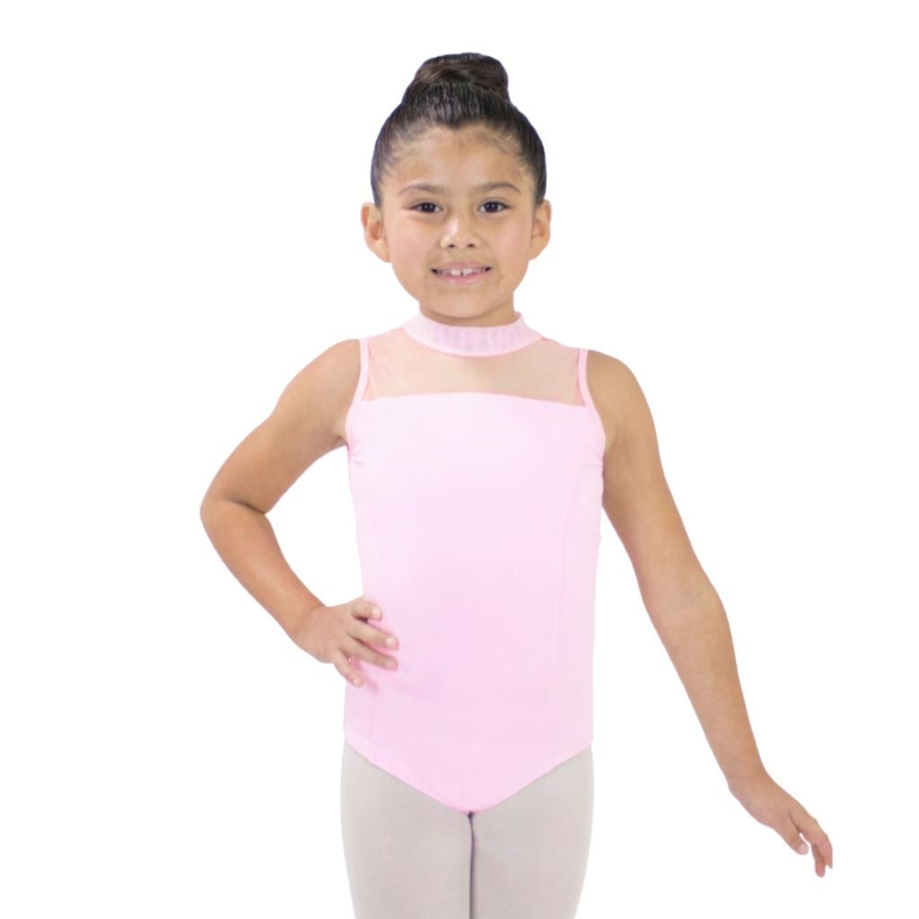 Mock Mesh Leotard