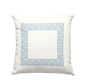 Fretwork Border Pillow Cover