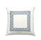 Fretwork Border Pillow Cover