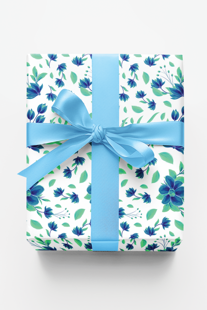 Floral Blue Pop
