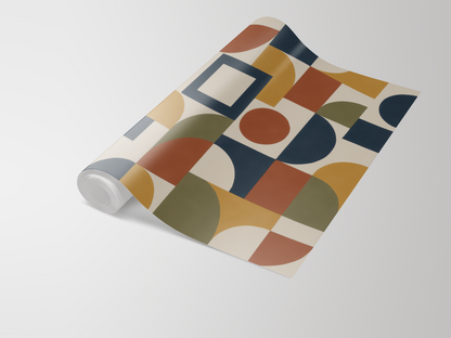 Modernist Blocks Wallpaper