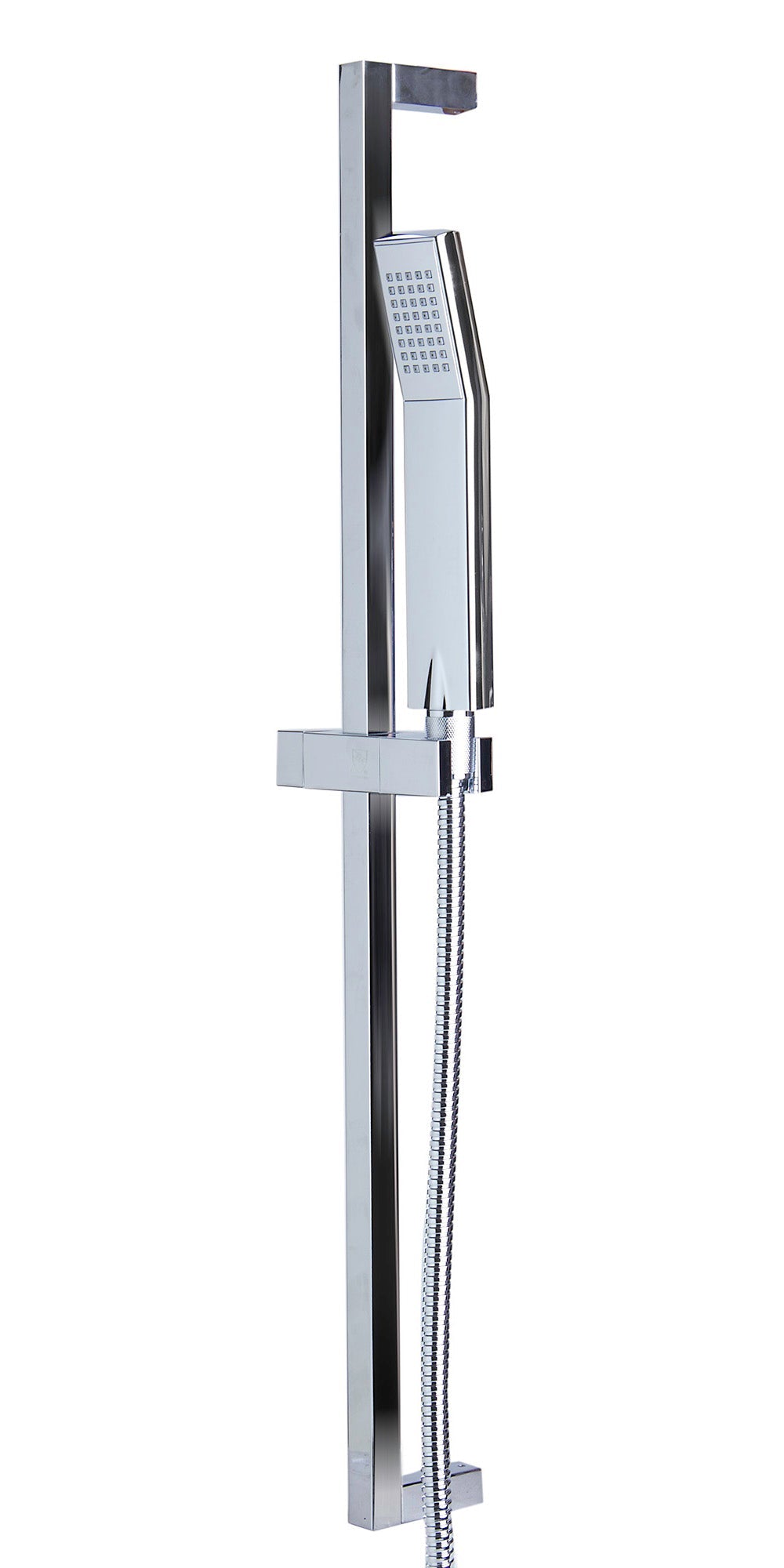 ALFI brand AB7606 Square Sliding Rail Hand Shower Set