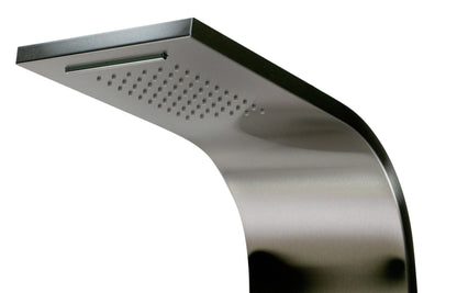 ALFI brand  ABSP40 Stainless Steel Shower Panel with 6 Body Sprays