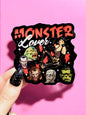 Monster Lover Halloween Sticker