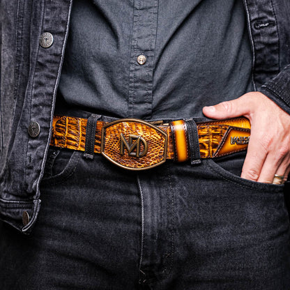 Montana Belt Mustard / Brown
