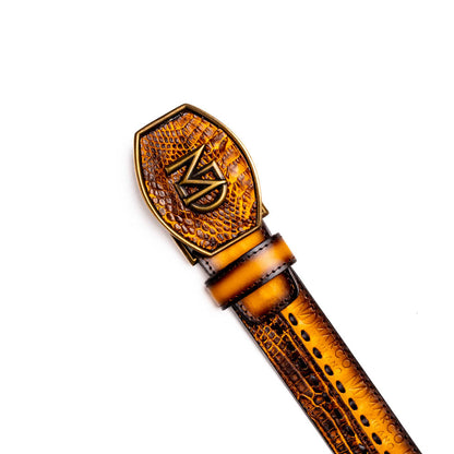Montana Belt Mustard / Brown