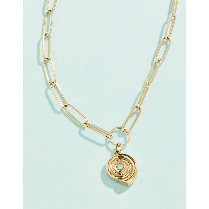 Moon Shell Necklace 20" - Splash Collection