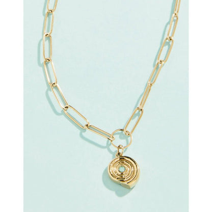 Moon Shell Necklace 20" - Splash Collection
