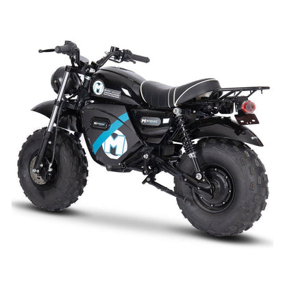 MotoTec 1500W 60V/20AH Electric Powered Mini Bike, Black (97368524)