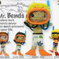 Mr. Bends the Snorkeler String Doll Keychain