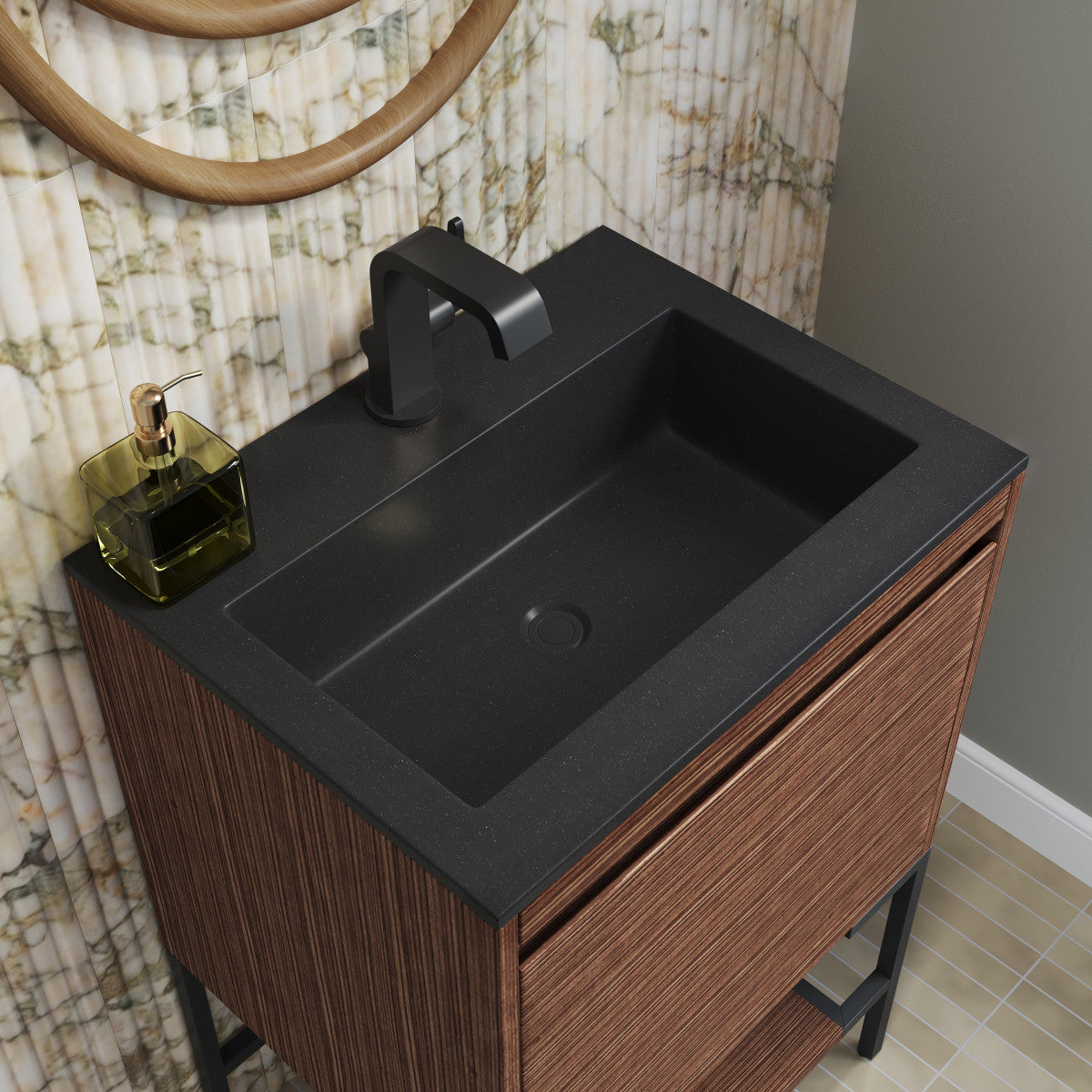 Mantova 23.6" Single Vanity Cabinet