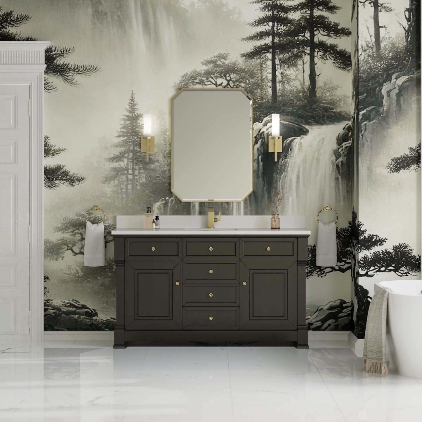 Brookfield 60" Single Vanity