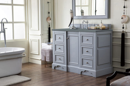De Soto 48" Single Vanity Cabinet, Bright White