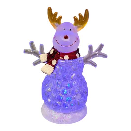 Lighted Shimmer Reindeer - 4.5 inch