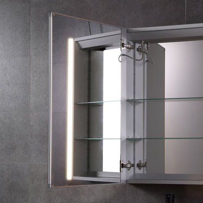 ALFI brand  ABMC2432BT 24" x 32" Single Door LED Light Bluetooth Medicine Cabinet