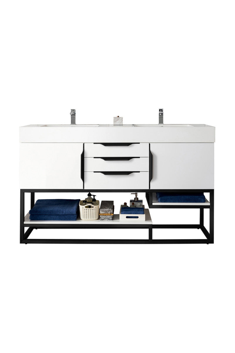 Columbia 59" Double Vanity Cabinet