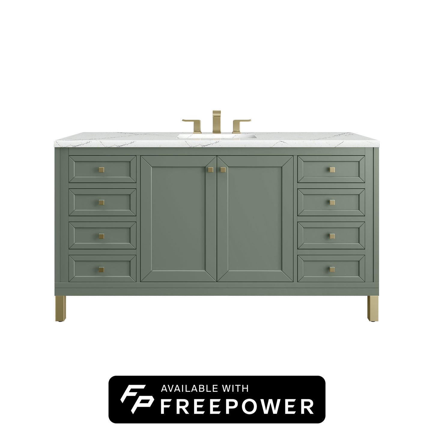 Chicago 60" Single Vanity