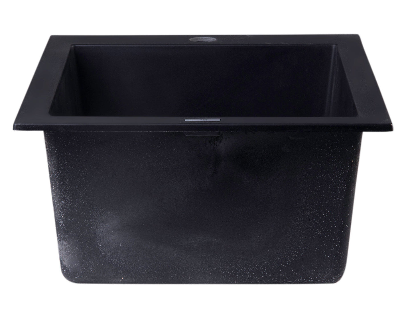 ALFI brand AB1720DI 17" Drop-In Rectangular Granite Composite Kitchen Prep Sink