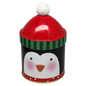 Gift Tin with Pom Pom Hat - Penguin