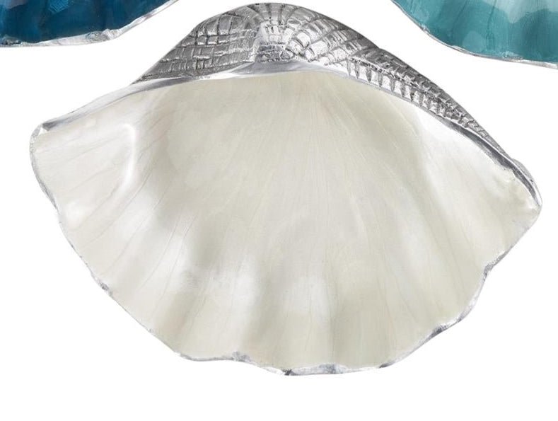 Multi-Colored Aluminum Shell Decorative Bowls