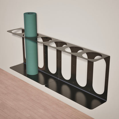 Yoke Yoga Mat Wall Bracket | Holds 3 Mats/Rollers