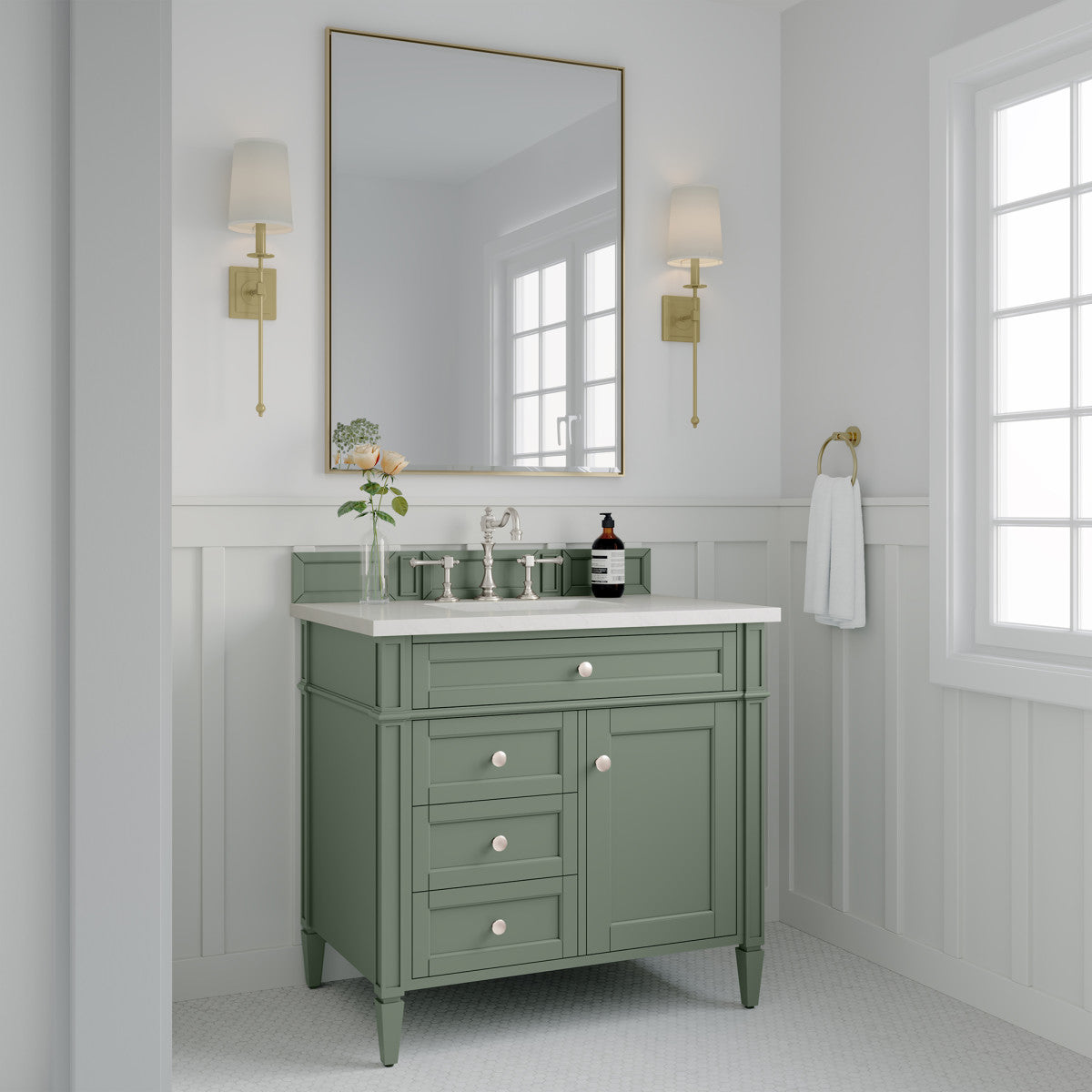 Brittany 36" Single Vanity Cabinet