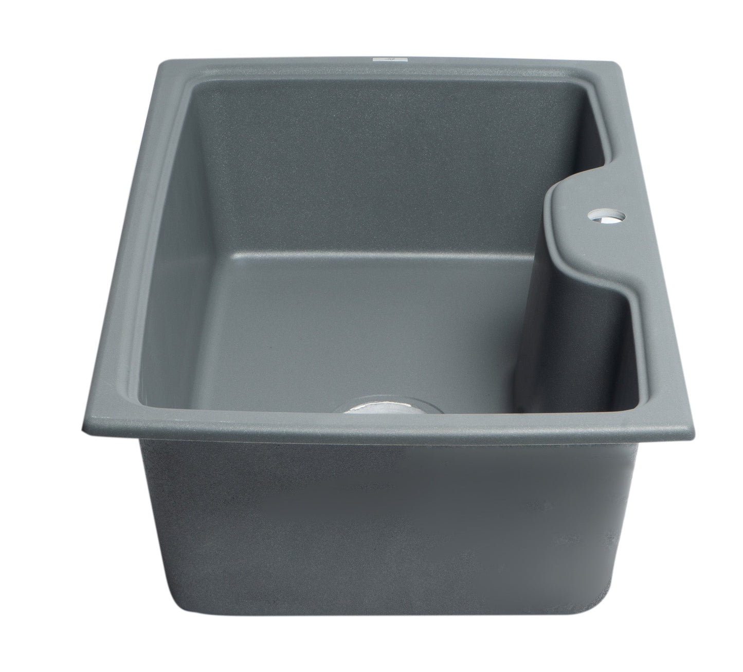 ALFI brand AB3520DI 35" Drop-In Single Bowl Granite Composite Kitchen Sink