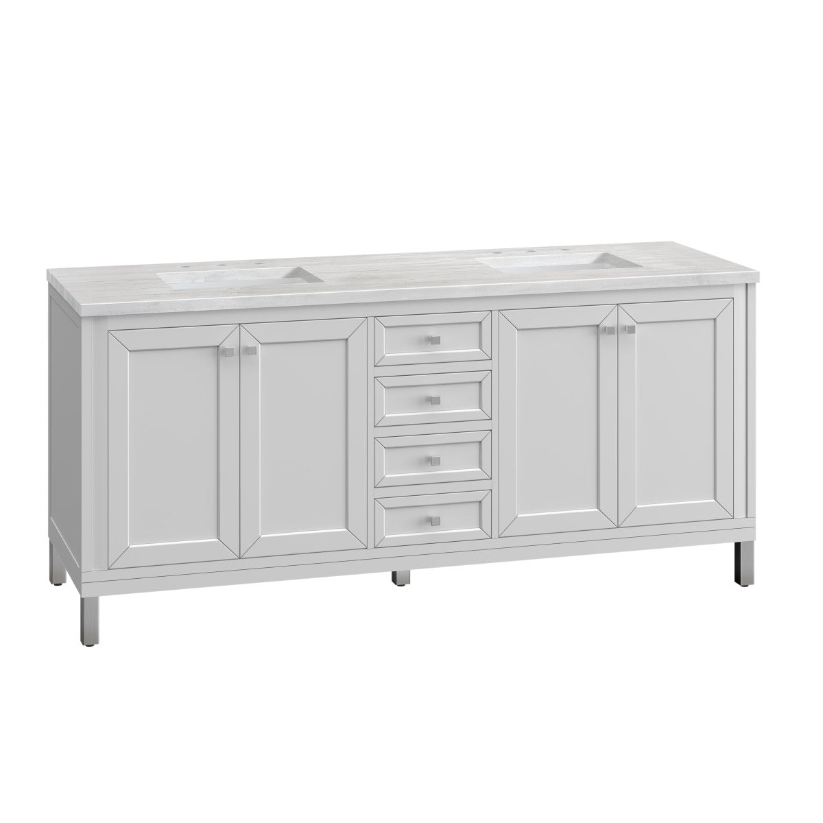 Chicago 72" Double Vanity Cabinet